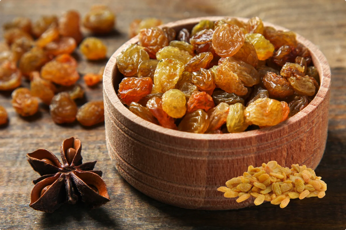 Raisins Exporter from India by The Trade Era